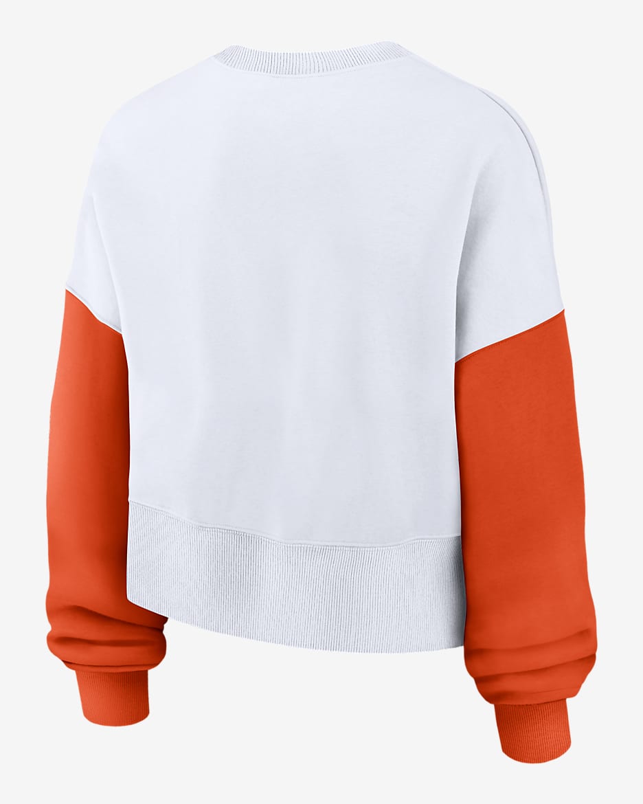 Clemson nike fashion crewneck sweatshirt